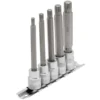 Draper Expert Spline Socket Bit Set, 3/8" Sq. Dr. (5 Piece)