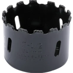 Draper Expert Tungsten Carbide Grit Hole Saw, 64mm