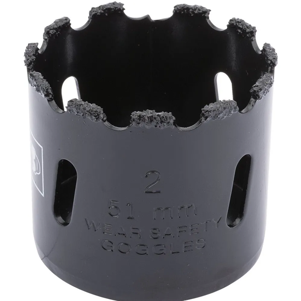 Draper Expert Tungsten Carbide Grit Hole Saw, 51mm