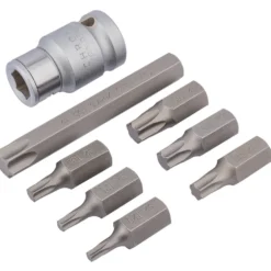 Draper Expert TX-STAR® Bit Set, 1/2" Sq. Dr. (8 Piece)