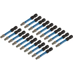 Draper Expert TX-STAR® Impact Screwdriver Bits, T25 x 50mm, 1/4" Hex (Pack of 20)