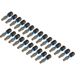 Draper Expert TX-STAR® Impact Screwdriver Bits, T20 x 25mm, 1/4" Hex (Pack of 25)