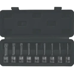 Draper Expert TX-STAR® Socket Bit Set, 1/2" Sq. Dr. (9 Piece)