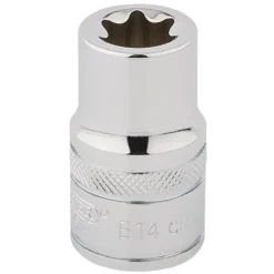 Draper Expert TX-STAR® Socket, 1/2" Sq. Dr., E14