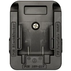 Draper Expert 24W AC/DC Hybrid Work Light Power Tool Battery Adaptor Compatible with BLACK+DECKER®, PORTER-CABLE® and STANLEY® for Stock No. 04673