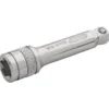 Draper Expert Wobble Extension Bar, 1/4" Sq. Dr., 50mm, Polished Chrome