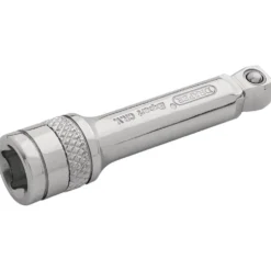 Draper Expert Wobble Extension Bar, 1/4" Sq. Dr., 50mm, Polished Chrome