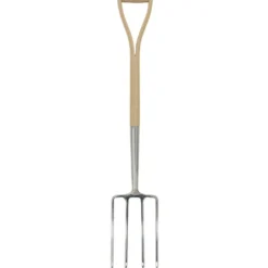 Draper Heritage Stainless Steel Digging Fork with Ash Handle