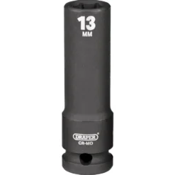 Draper HI-TORQ® Deep Impact Socket, 1/2" Sq. Dr., 13mm