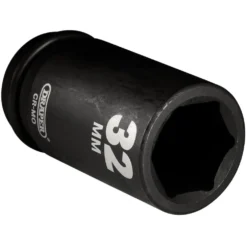 Draper Hi-TORQ® Deep Impact Socket, 3/4" Sq. Dr., 32mm