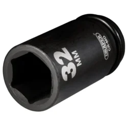 Draper Hi-TORQ® Deep Impact Socket, 3/4" Sq. Dr., 32mm