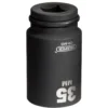 Draper Hi-TORQ® Deep Impact Socket, 3/4" Sq. Dr., 35mm