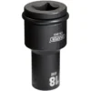 Draper Hi-TORQ® Deep Impact Socket, 3/4" Sq. Dr., 18mm