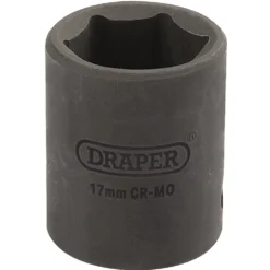 Draper HI-TORQ® Impact Socket, 1/2" Sq. Dr., 22mm