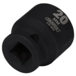 Draper Hi-TORQ® Impact Socket, 3/8" Sq. Dr., 20mm