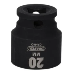 Draper Hi-TORQ® Impact Socket, 3/8" Sq. Dr., 20mm