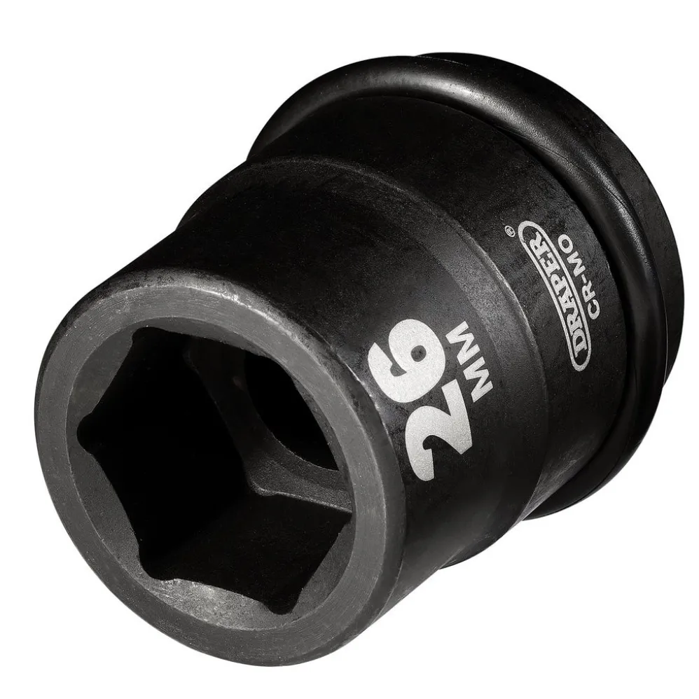 Draper Hi-TORQ® Impact Socket, 3/4" Sq. Dr., 26mm