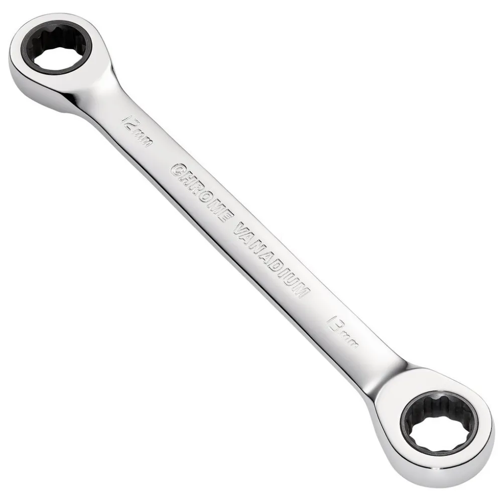 Draper HI-TORQ® Metric Double Ratchet Ring Spanner, 12 x 13mm