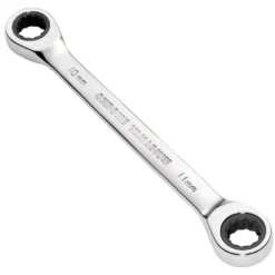 Draper HI-TORQ® Metric Double Ratchet Ring Spanner, 10 x 11mm