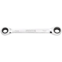 Draper HI-TORQ® Metric Double Ratchet Ring Spanner, 8 x 9mm