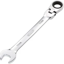 Draper HI-TORQ® Metric Flexible Head Ratcheting Combination Spanner, 19mm
