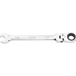 Draper HI-TORQ® Metric Flexible Head Ratcheting Combination Spanner, 11mm