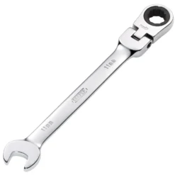 Draper HI-TORQ® Metric Flexible Head Ratcheting Combination Spanner, 11mm