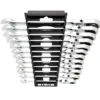 Draper HI-TORQ® Metric Flexible Head Ratchet Combination Spanner Set (12 Piece)