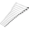 Draper HI-TORQ® Metric Ratchet Combination Spanner Set (17 Piece)