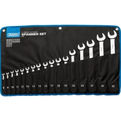 Draper HI-TORQ® Metric Ratchet Combination Spanner Set (17 Piece)