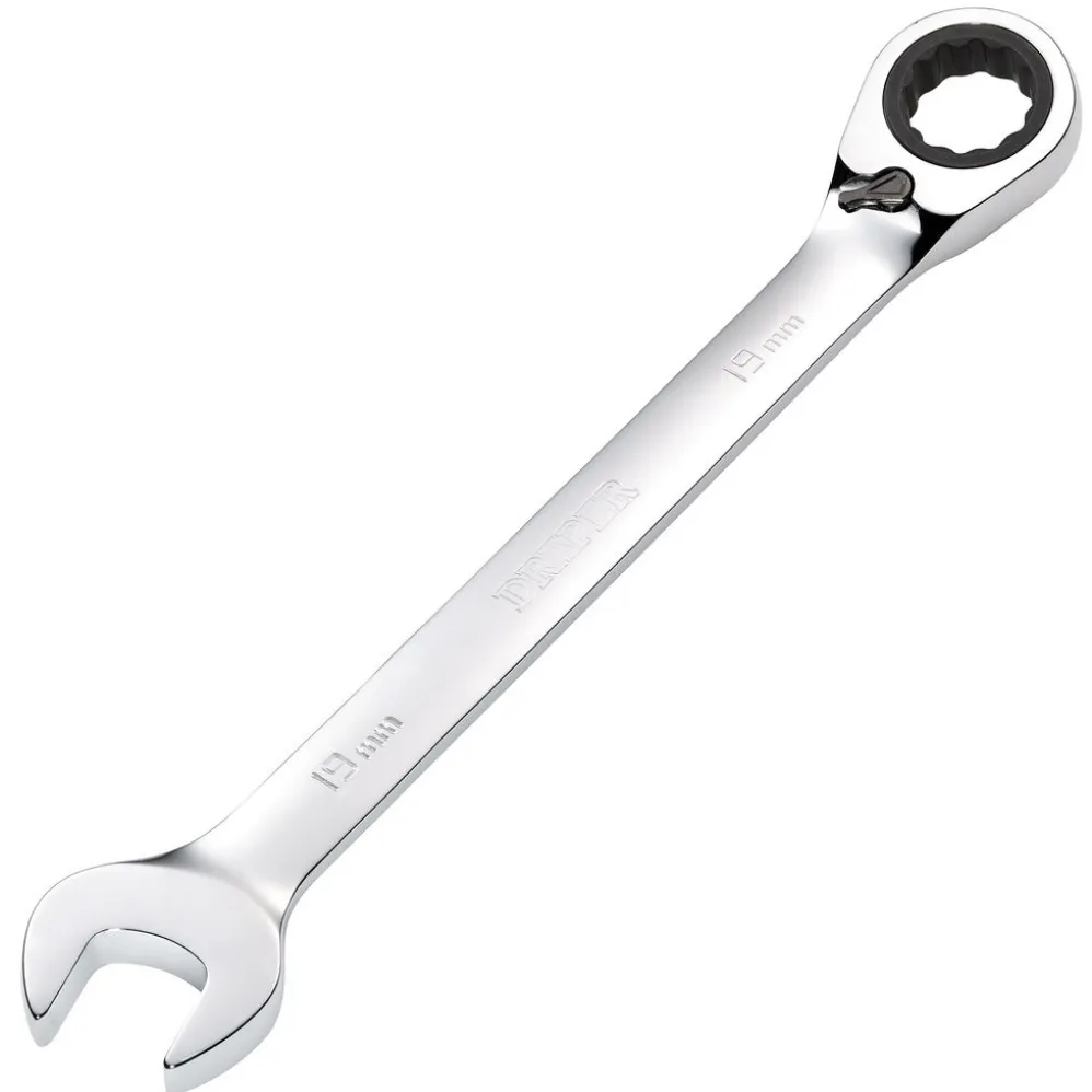 Draper HI-TORQ® Metric Reversible Ratcheting Combination Spanner, 19mm