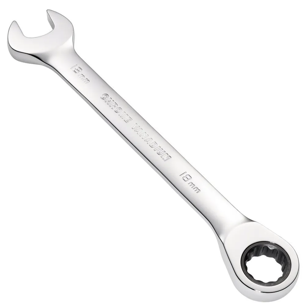 Draper HI-TORQ® Metric Reversible Ratcheting Combination Spanner, 18mm