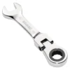 Draper HI-TORQ® Metric Stubby Flexible Head Ratchet Combination Spanner, 10mm