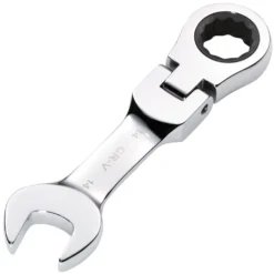 Draper HI-TORQ® Metric Stubby Flexible Head Ratchet Combination Spanner, 14mm