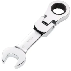 Draper HI-TORQ® Metric Stubby Flexible Head Ratchet Combination Spanner, 13mm