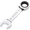Draper HI-TORQ® Metric Stubby Ratchet Combination Spanner, 17mm