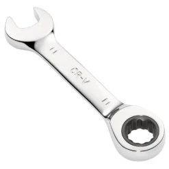 Draper HI-TORQ® Metric Stubby Ratchet Combination Spanner, 11mm