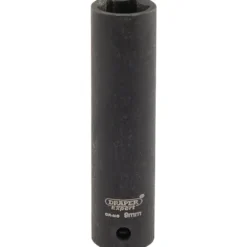 Draper HI-TORQ® 6 Point Deep Impact Socket, 1/4" Sq. Dr., 9mm