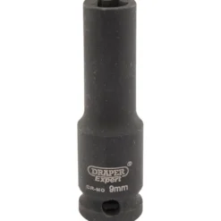 Draper HI-TORQ® 6 Point Deep Impact Socket, 3/8" Sq. Dr., 9mm