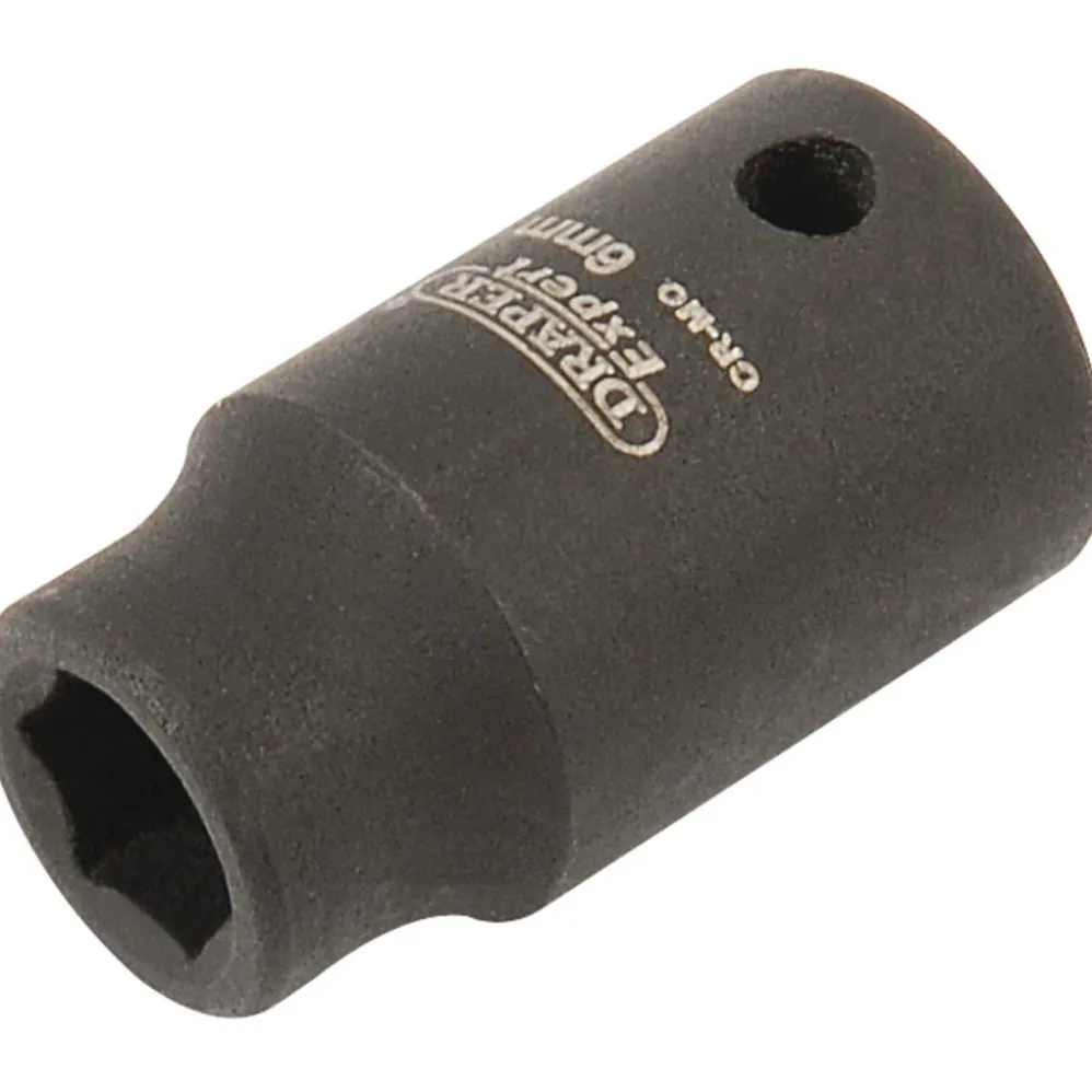 Draper HI-TORQ® 6 Point Impact Socket, 1/4" Sq. Dr., 6mm