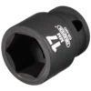 Draper HI-TORQ® 6 Point Impact Socket, 3/8" Sq. Dr., 17mm