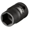 Draper HI-TORQ® 6 Point Impact Socket, 3/8" Sq. Dr., 12mm