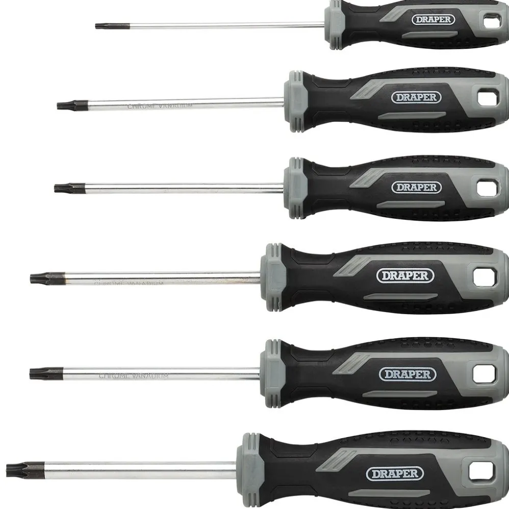Draper TX-STAR® Soft Grip Screwdriver Set (6 Piece)