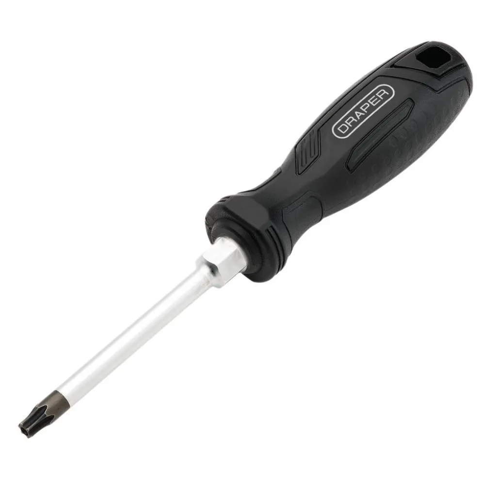 Draper TX-STAR® Tamperproof Hard Grip Screwdriver, T40H x 100mm