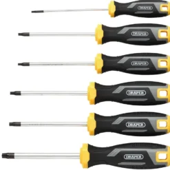 Draper TX-STAR® Tamperproof Soft Grip Screwdriver Set (6 Piece)
