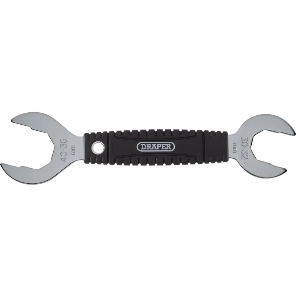 Dual-Ended Bicycle Headset Wrench, 30/32/36/40mm