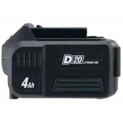 D20 20V Brushless Mid-Torque Impact Wrench, 1/2" Sq. Dr., 400Nm, 2 x 4.0Ah Batteries, 1 x Charger