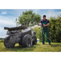 D20 20V Cordless Pressure Washer Kit, 1 x 2.0Ah Battery, 1 x Fast Charger