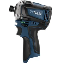DXPULSE 12V Brushless Combi Drill & Impact Driver Kit, 1/4