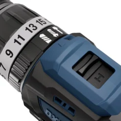 DXPULSE 12V Brushless Combi Drill & Impact Driver Kit, 1/4